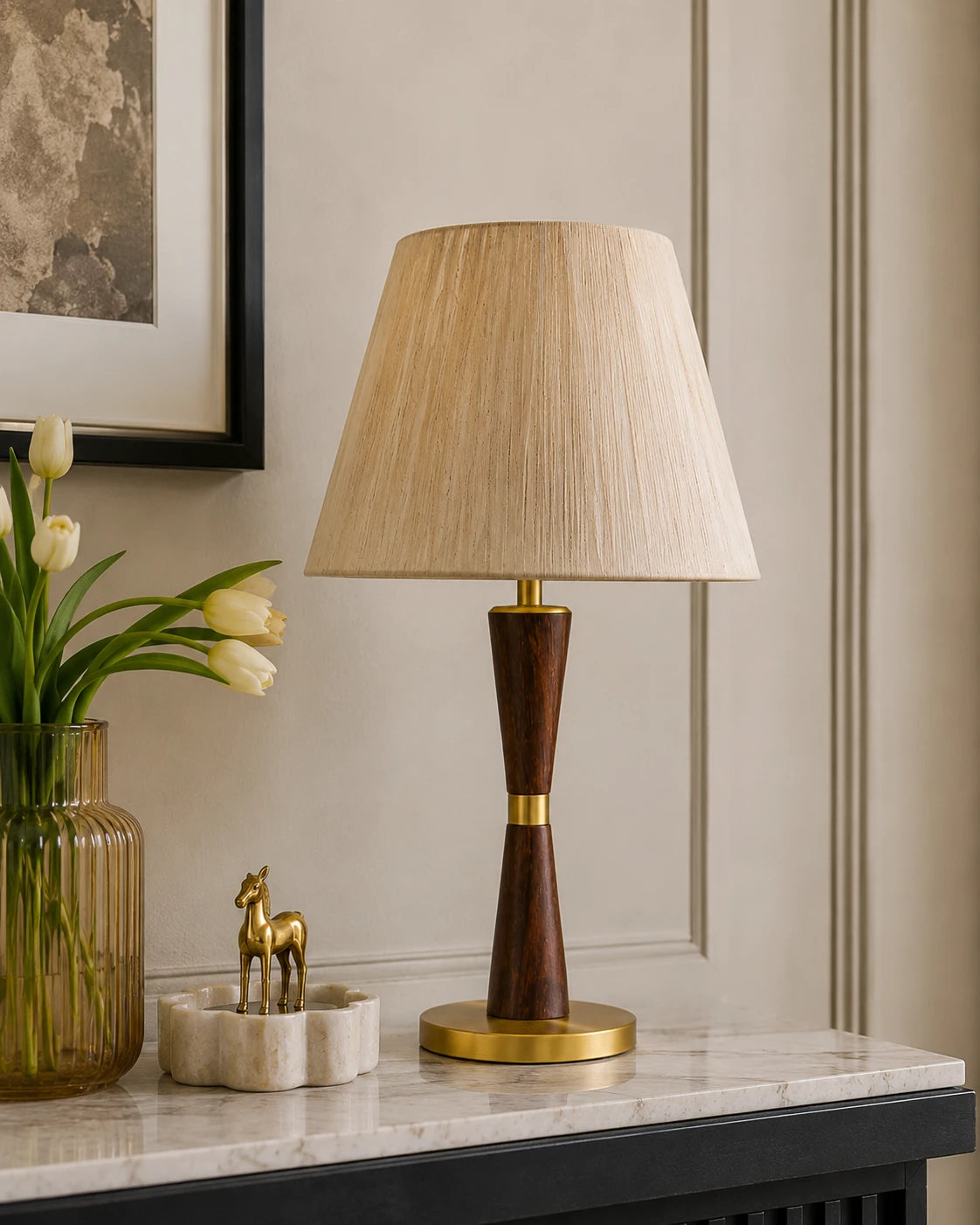 Rustic Elegance Table Lamp 