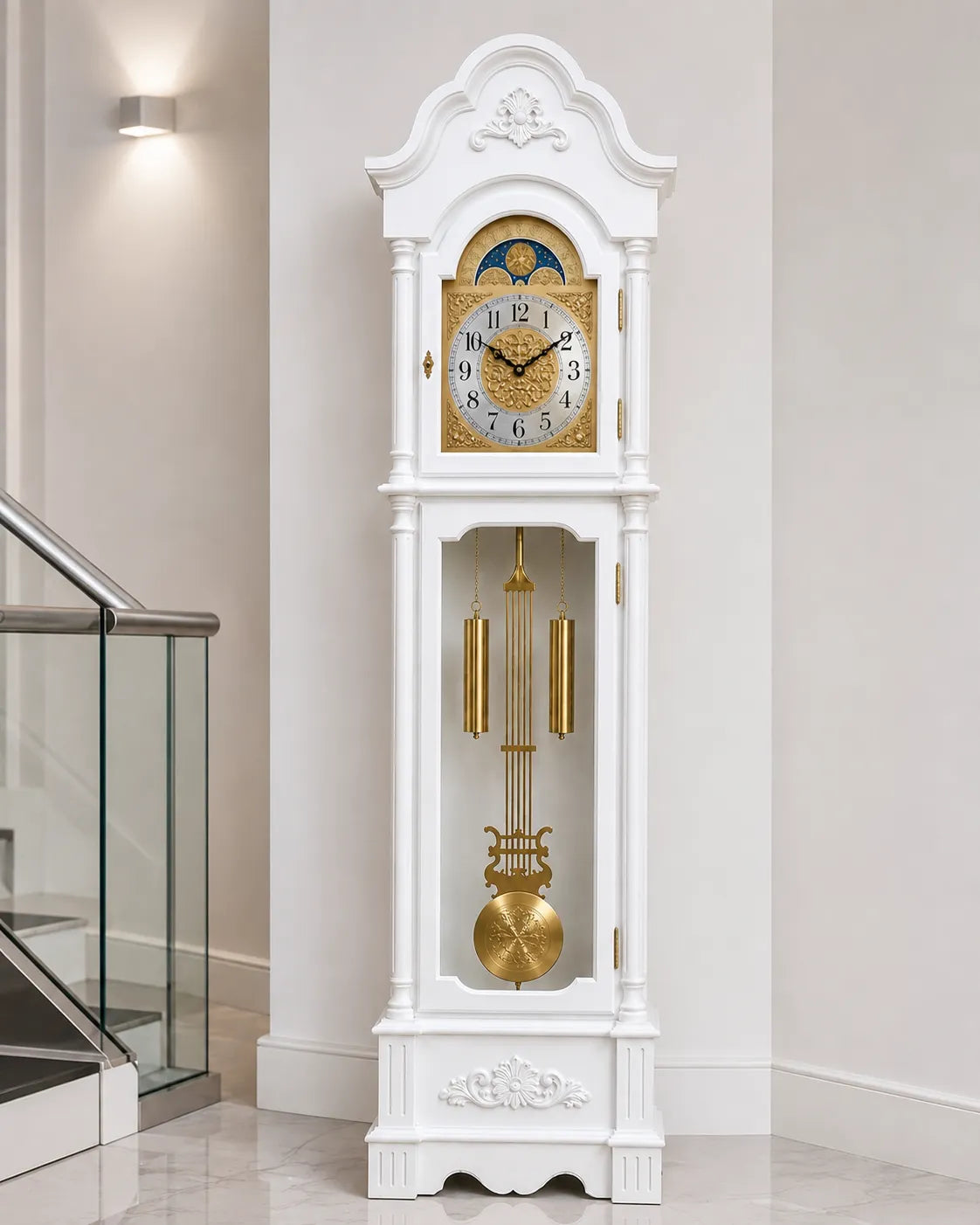 Serene Manor Grandfather Clock