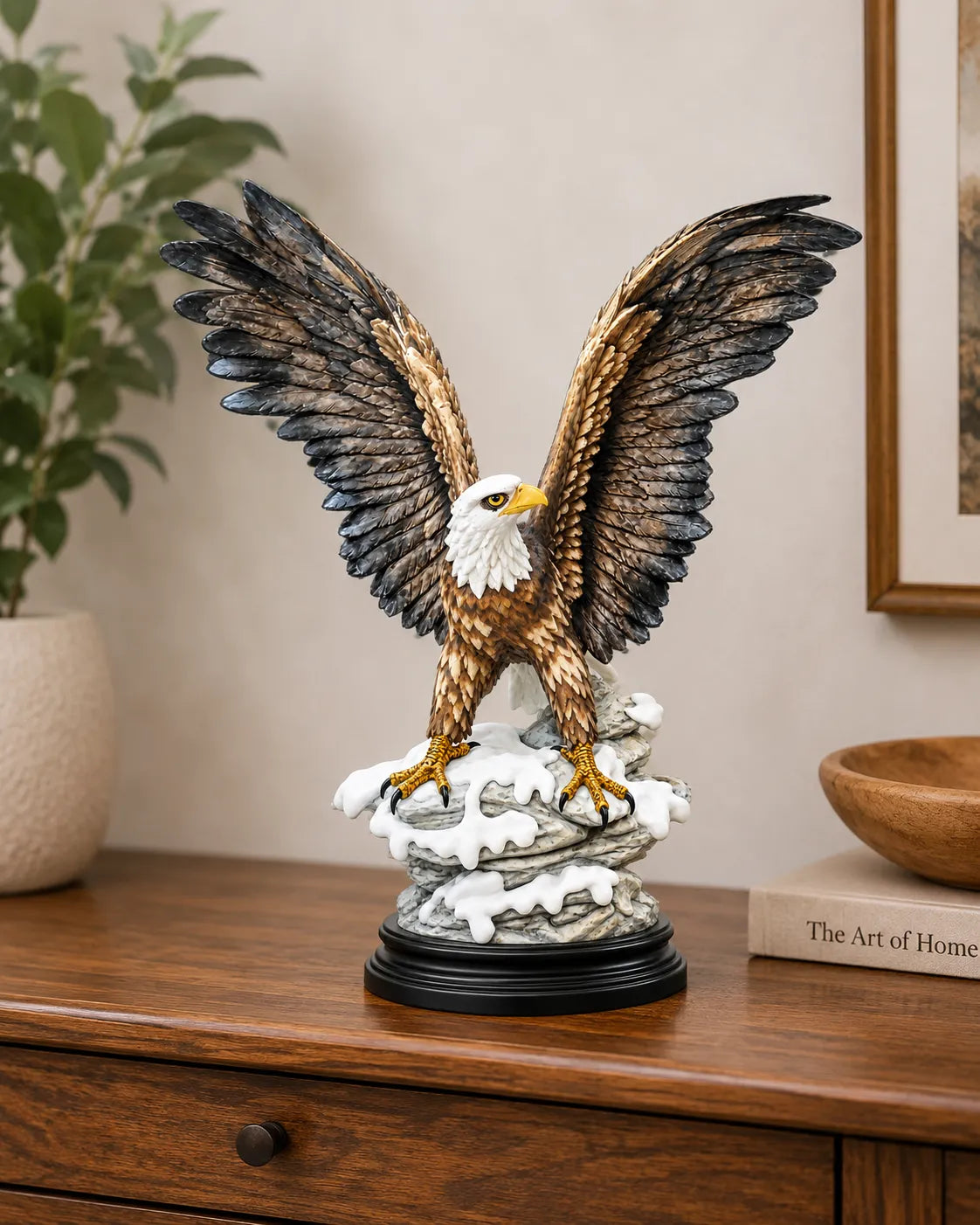 Wings of Freedom Eagle Figurine