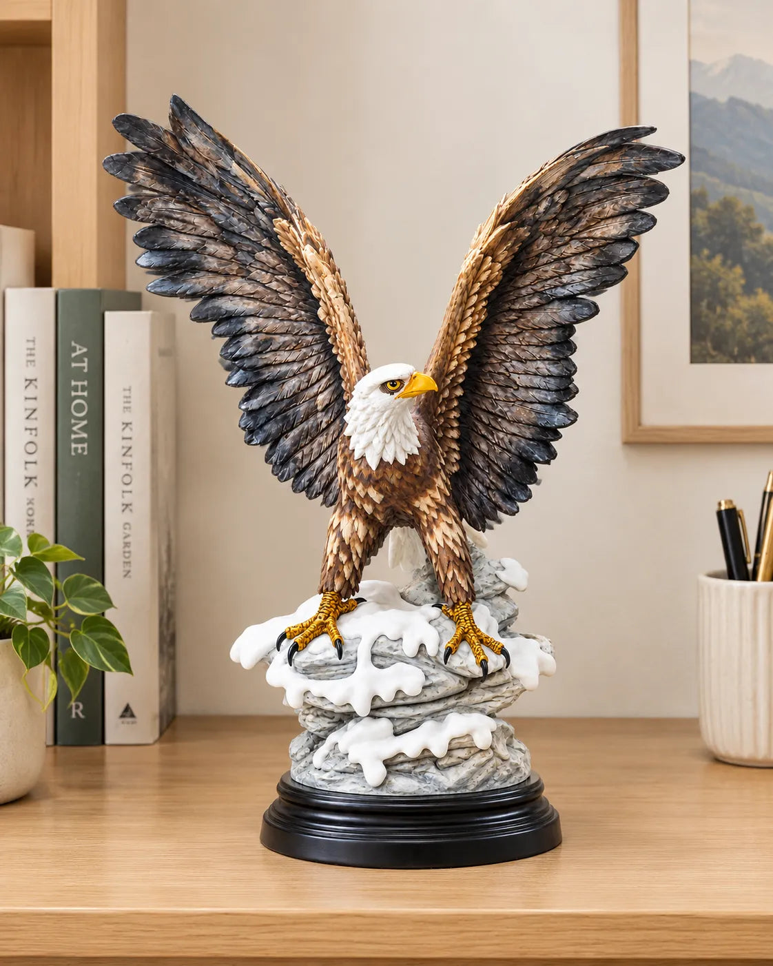 Wings of Freedom Eagle Figurine