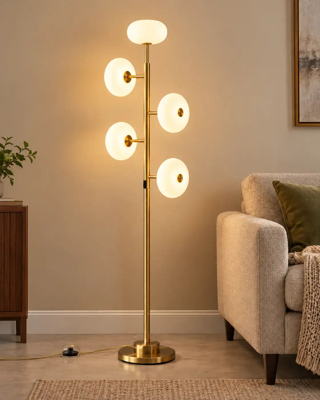 Meridian Orbital Floor Lamp