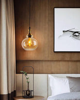 Modern Globe Glass Hanging Light 