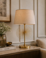 Sunburst Elegance Table Lamp