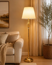 The Twisted Trellis Floor Lamp