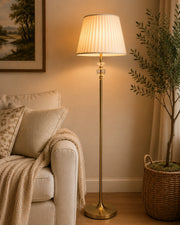The Crystal Stem Sentinel Floor Lamp