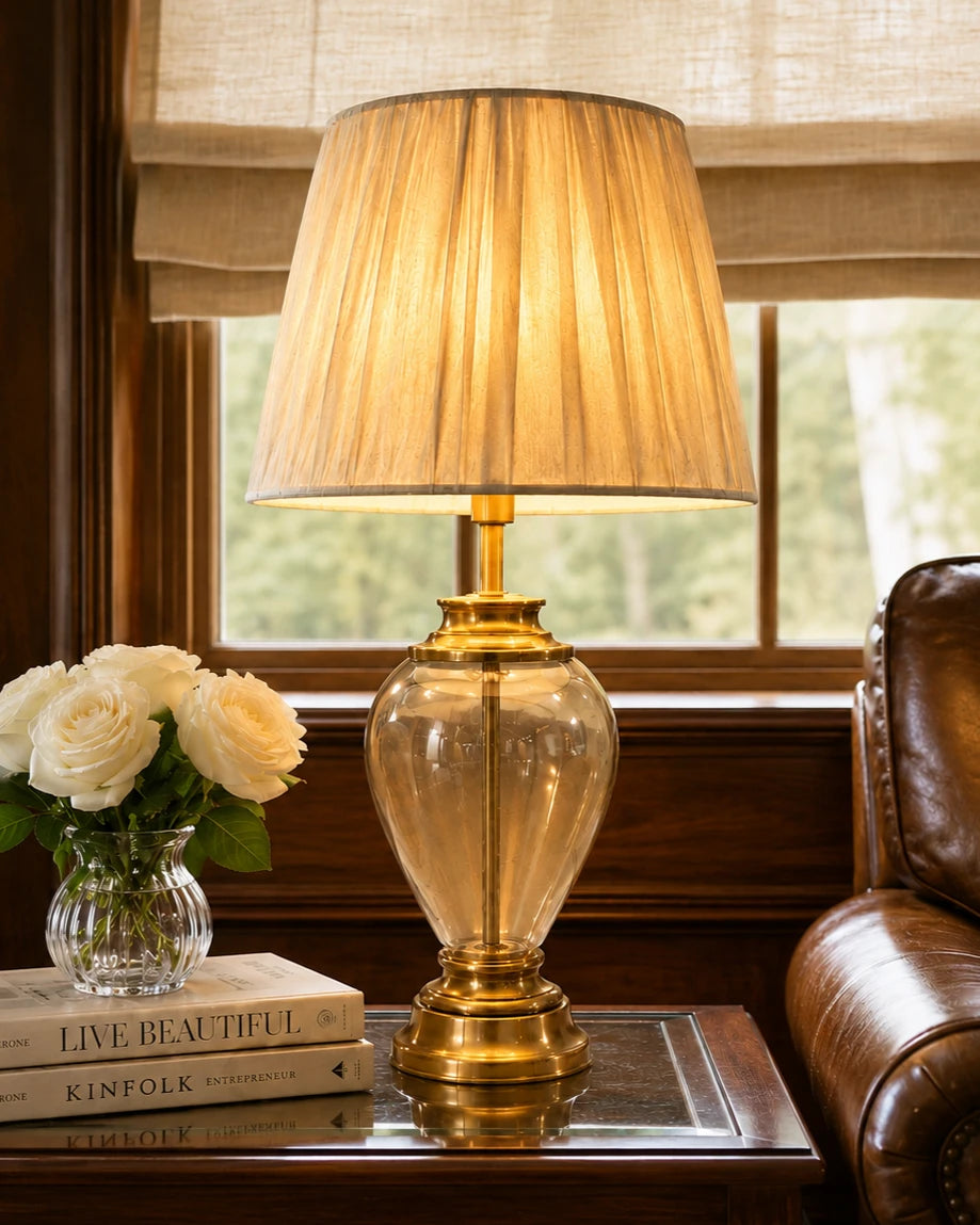 Ashford Glass Urn Table Lamp