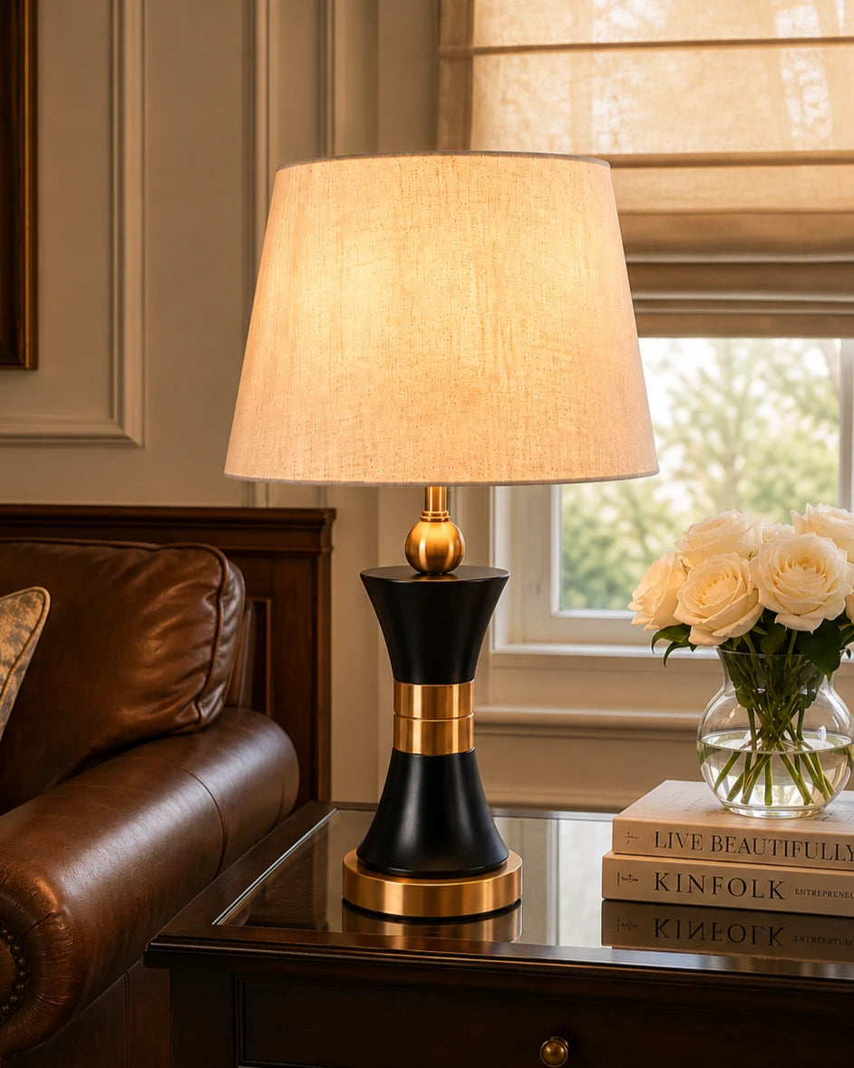 Hourglass Table Lamp 