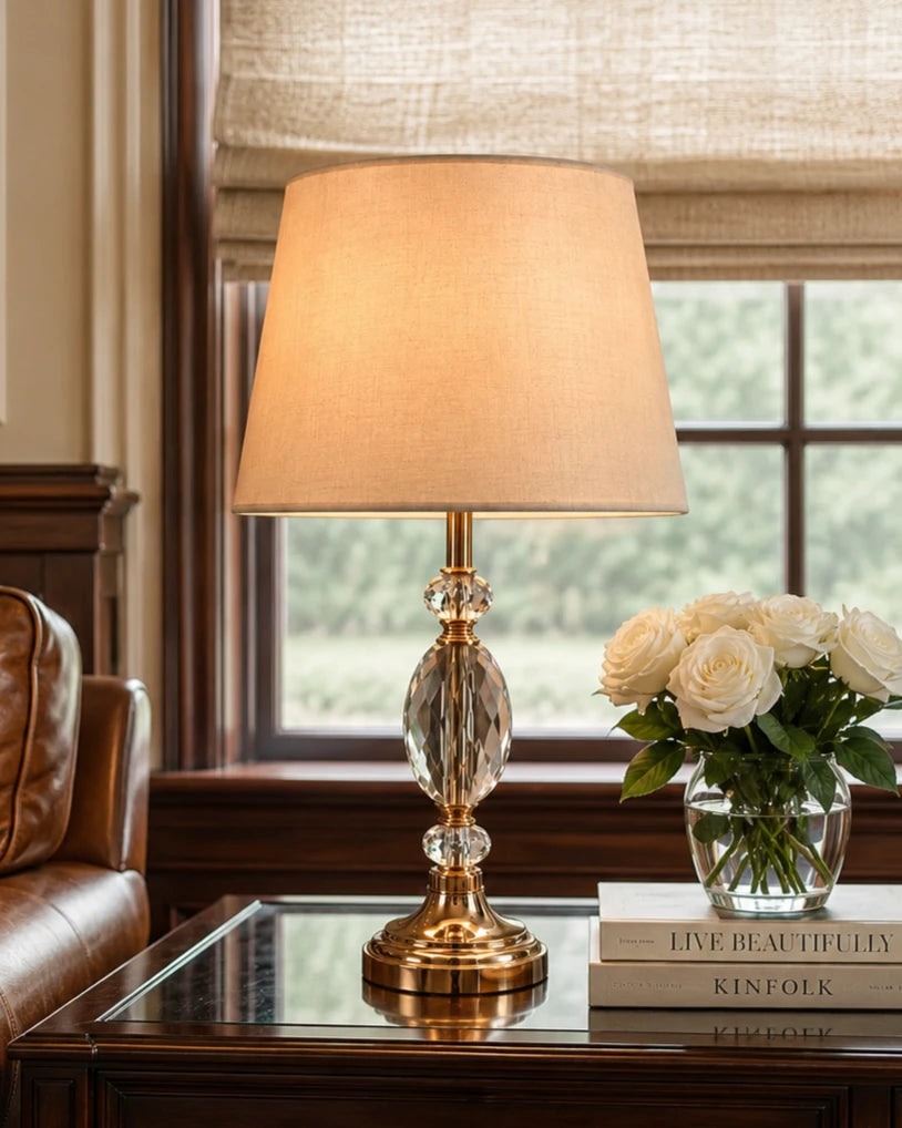 Amara Crystal Table Lamp