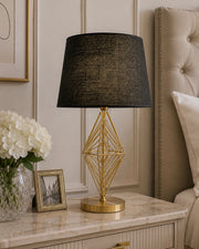 Geometric Luxe Table Lamp