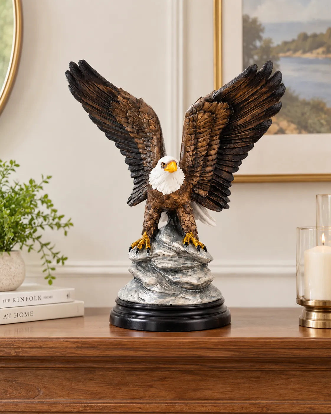 Wings of Freedom Eagle Figurine