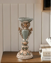 Antique Victorian Elegance Candle Stand 