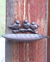 Leaf Perch Cast Iron Bird Feeder 