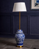 Imperial Dragon Motif Floor Lamp 