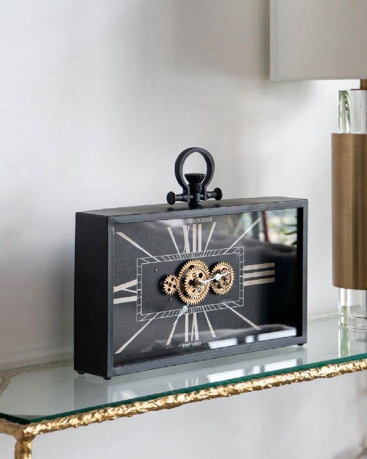 Old Town Rectangular Table Clock