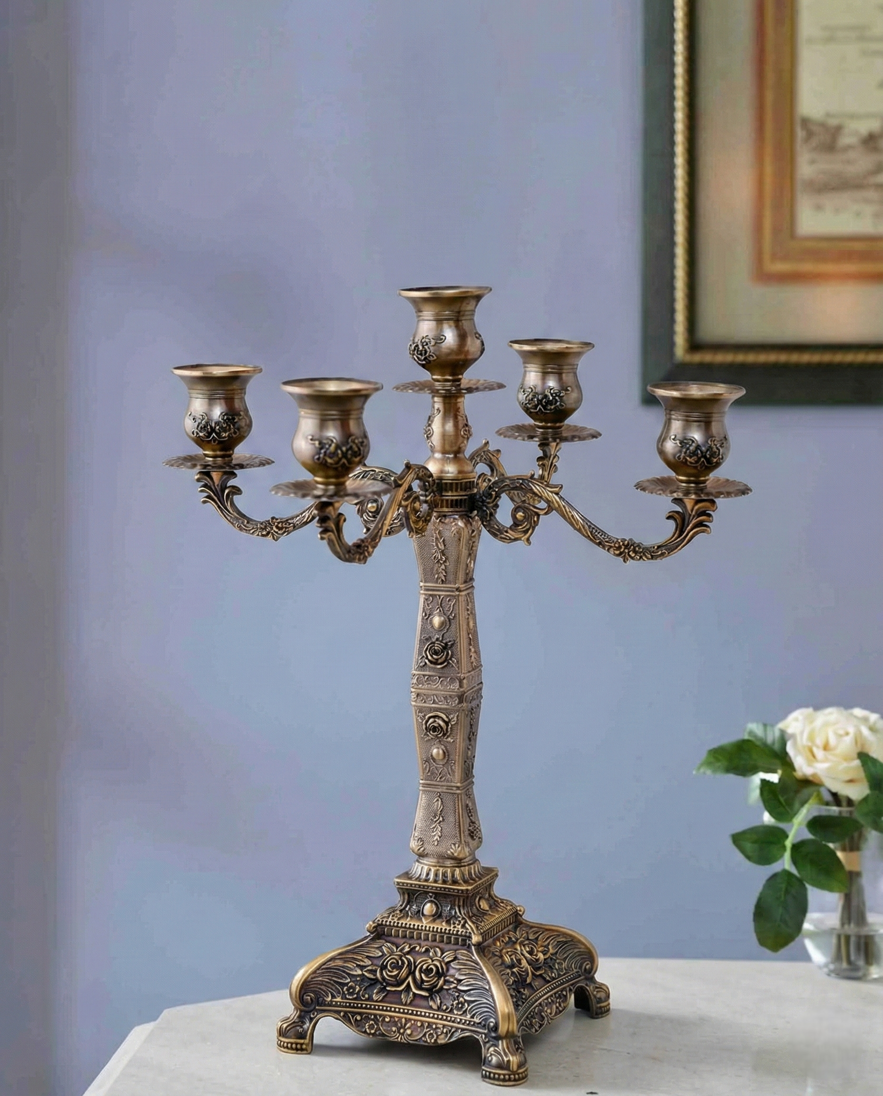 Royal Grace 5-Arm Candelabra - 83 cm 