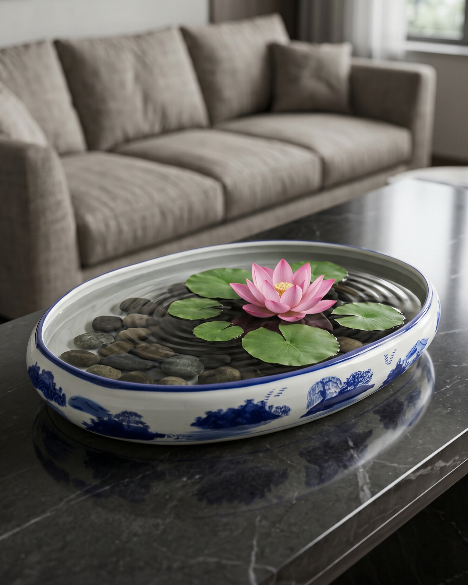 Sapphire Vista Oval Planter - Big 