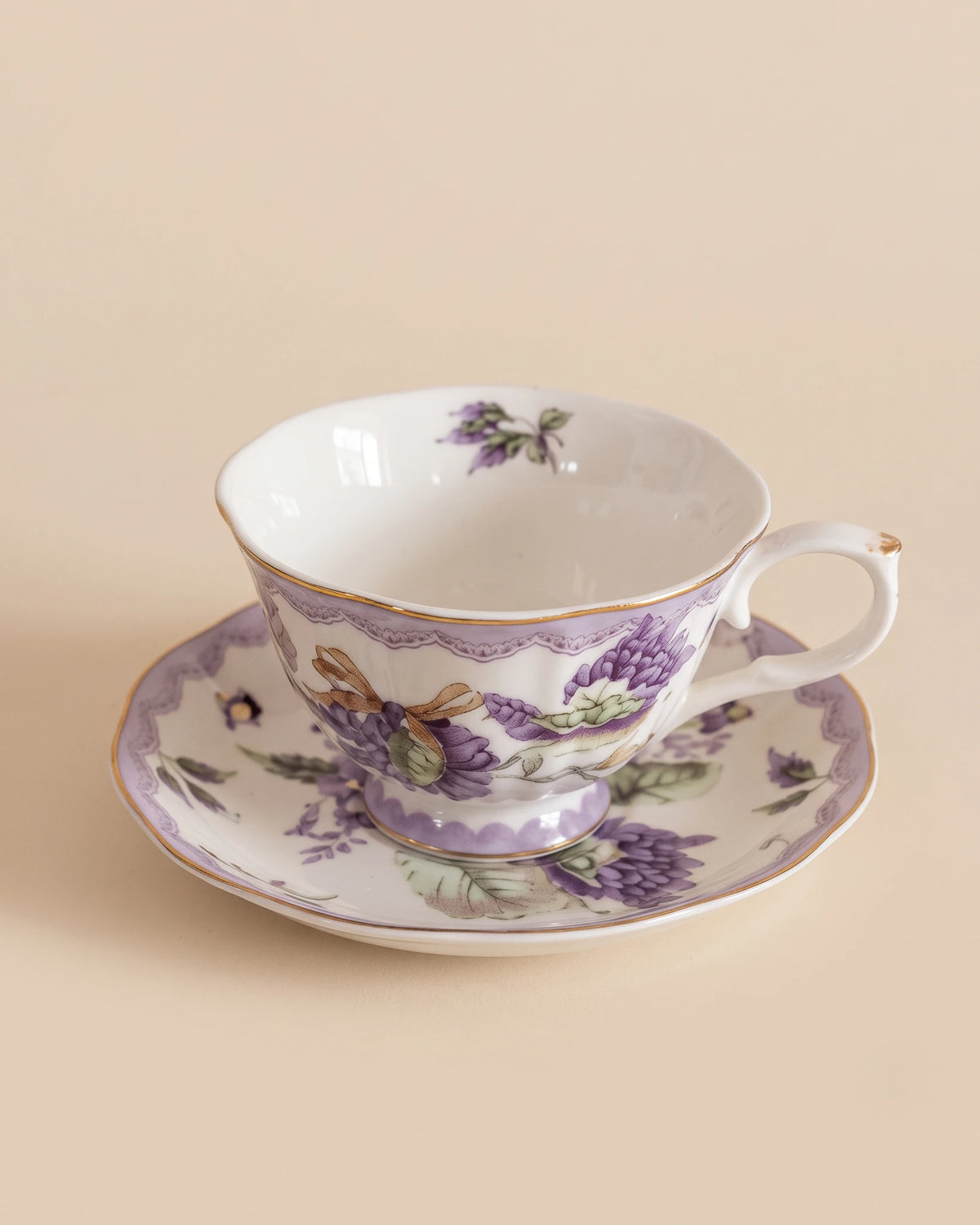Lavender Whispers Cup & Saucer