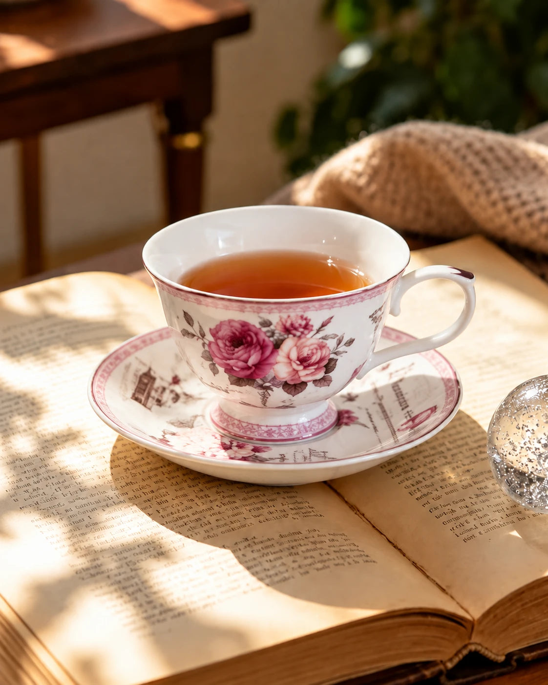 Countryside Roses Cup & Saucer