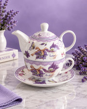 Lavender Whispers Tea for One Set