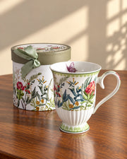 Country Botanical Ceramic Mug - Single