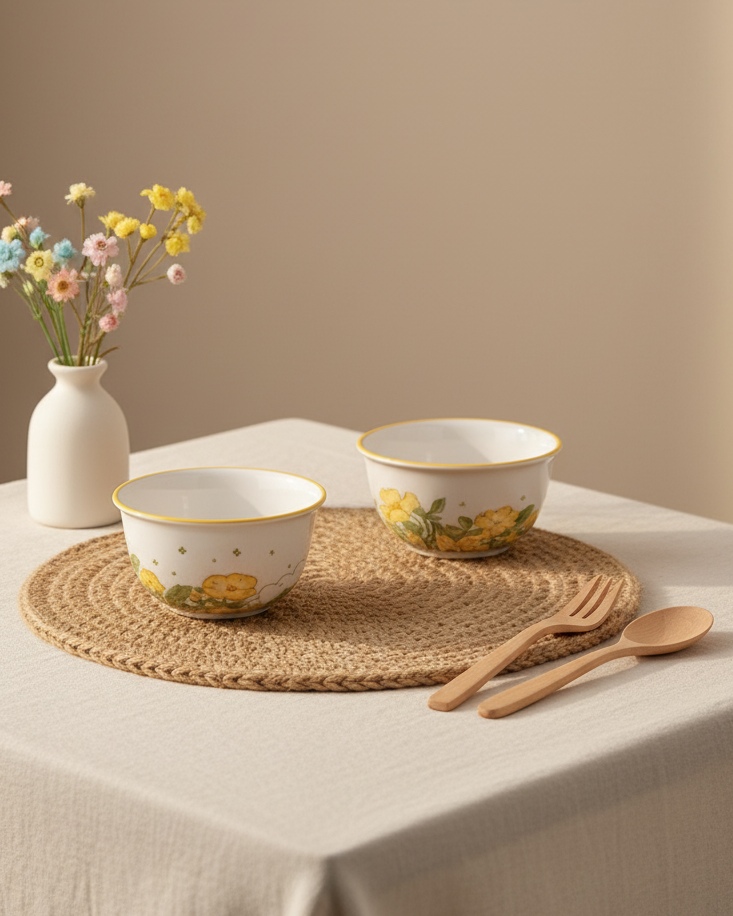 Spring Meadow Katori - Set Of 2 