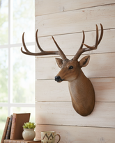 Majestic Deer Head Wall Mount 