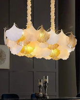 Ginkgo Leaf Rectangular Chandelier - The Decor Kart 