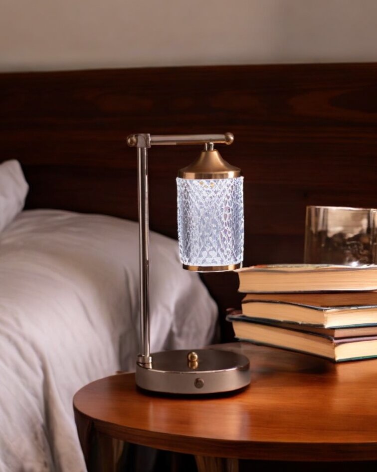 Shimmering Elegance: Crystal Table Lamp 