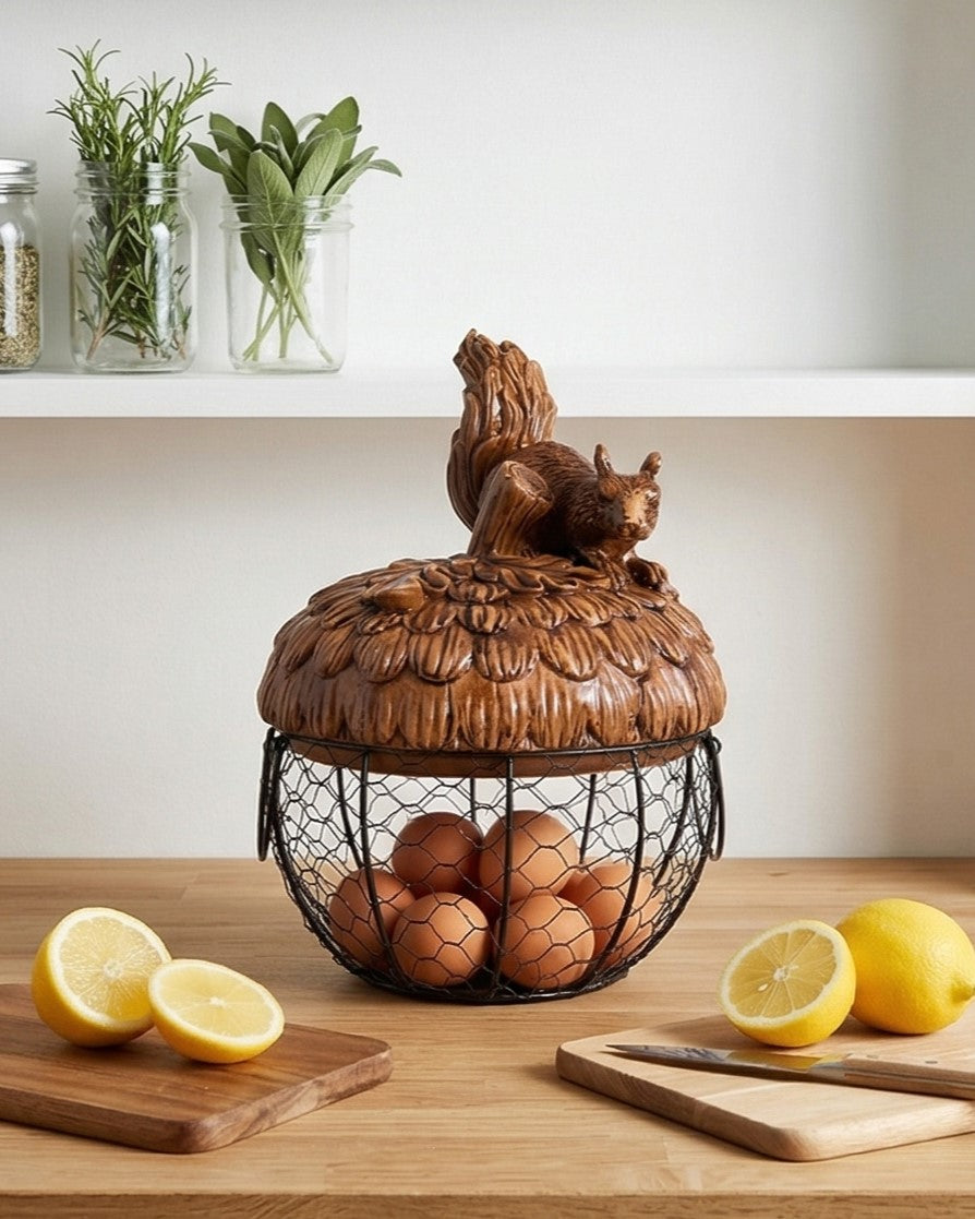 Squirrel Egg Basket