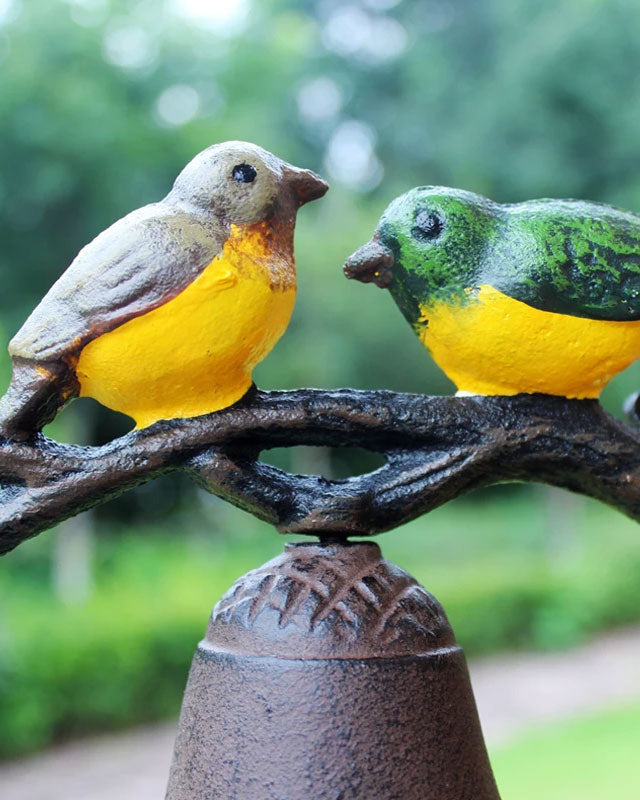 Chirpy - Cast Iron Wall Mounted Bell 