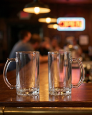 Sleek Cylindro Beer Mugs - Set of 2