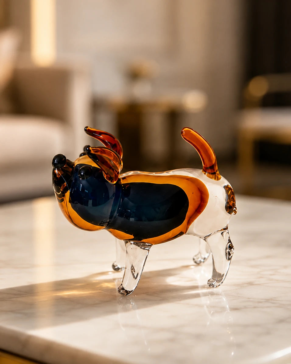 'Midnight Pup' Decorative Dog Figurine 
