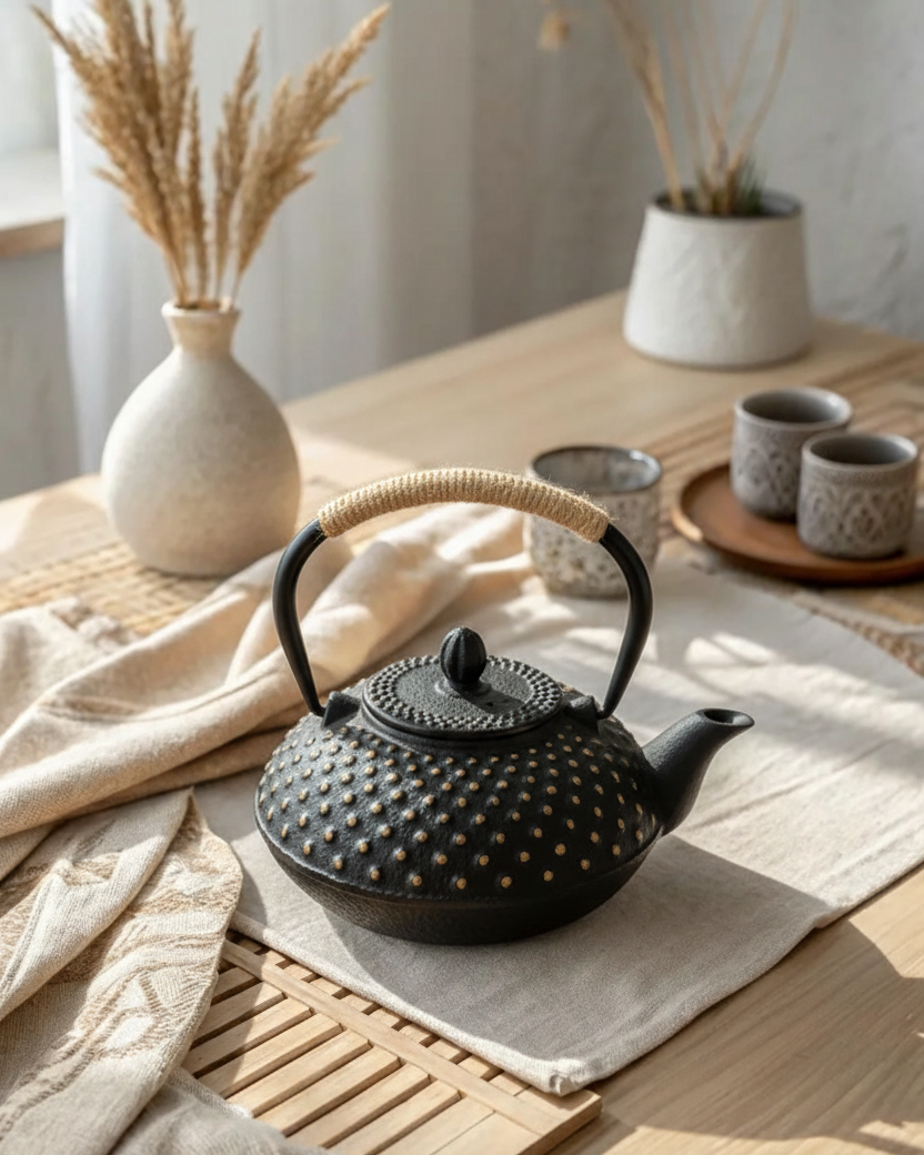 Japanese Cast Iron Teapot 