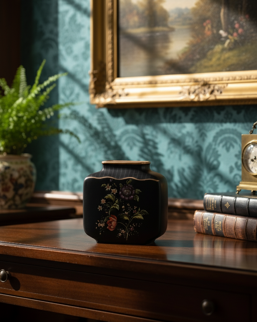 Exquisite Decorative Vase & Plate - Set of 3 