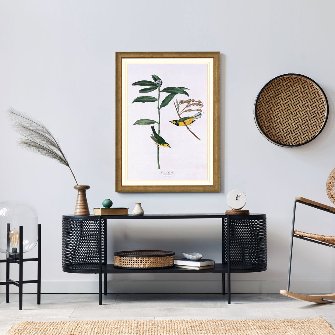 Hooded Warbler Bird Print 
