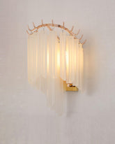 Geometric Glass Wall Light 