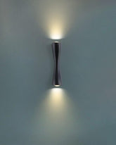 Bistro Beam Accent Outdoor Wall Light - Black 
