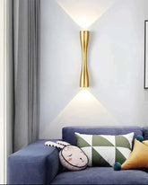 Bistro Beam Accent Outdoor Wall Light - Gold 