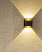 Gleam Edge Outdoor Wall Light - 1 Light 