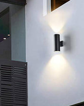 Dual Side Tube Beam Outdoor Wall Light 