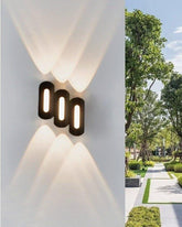 Cascade Beam Outdoor Wall Light - 6 Lights 