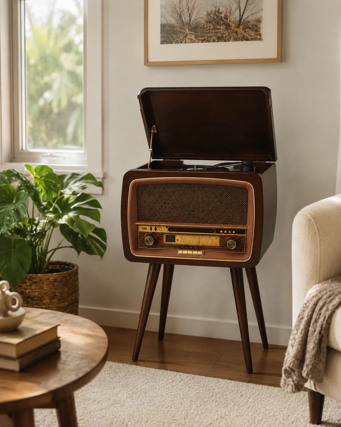 Retro Gramophone Radio