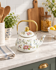 Spring Garden Floral Kettle