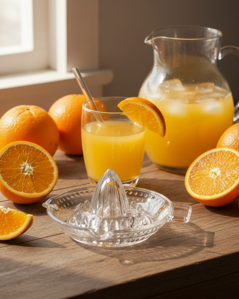 Classic Glass Citrus Juicer 