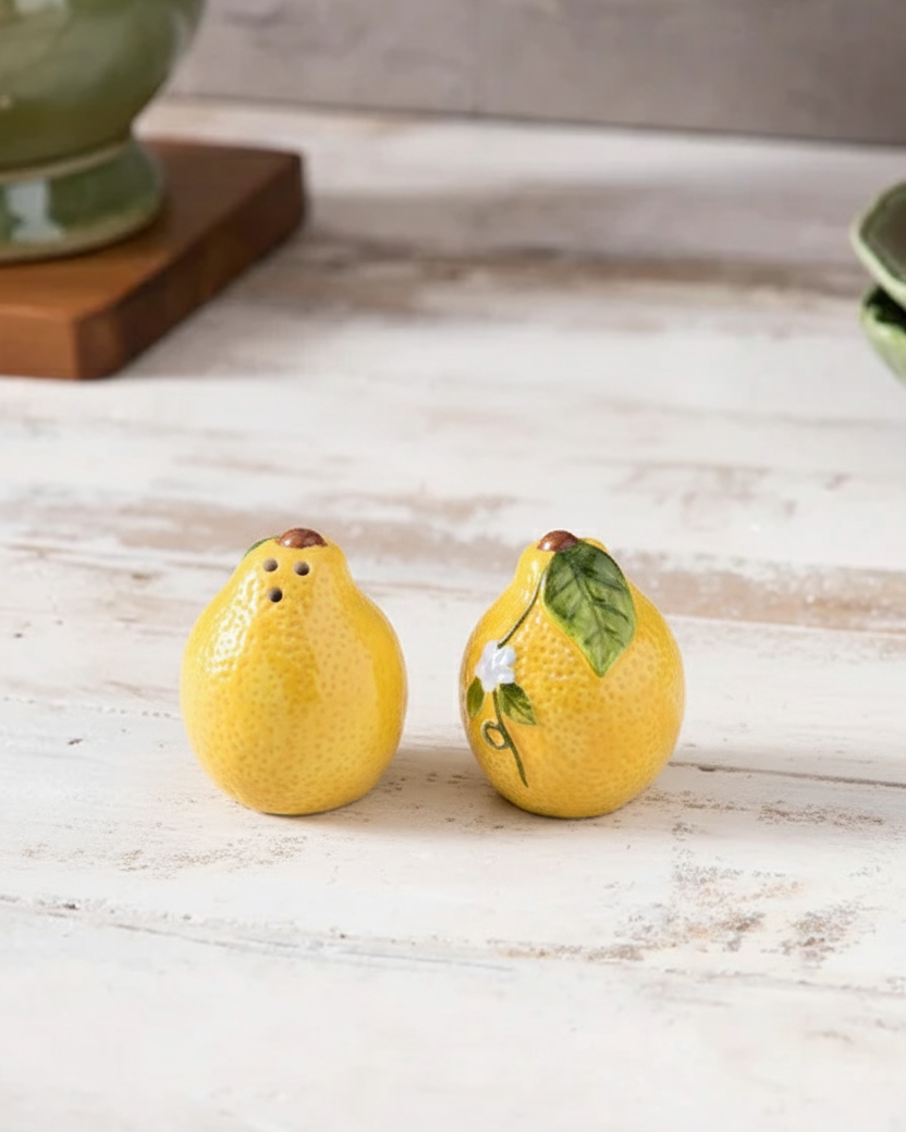 Lemon Salt & Pepper Shaker Set