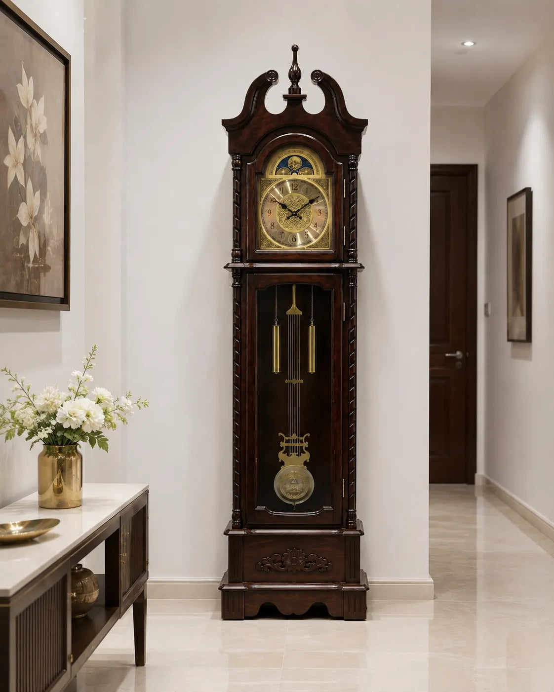 Vintage Manor Grandfather Clock