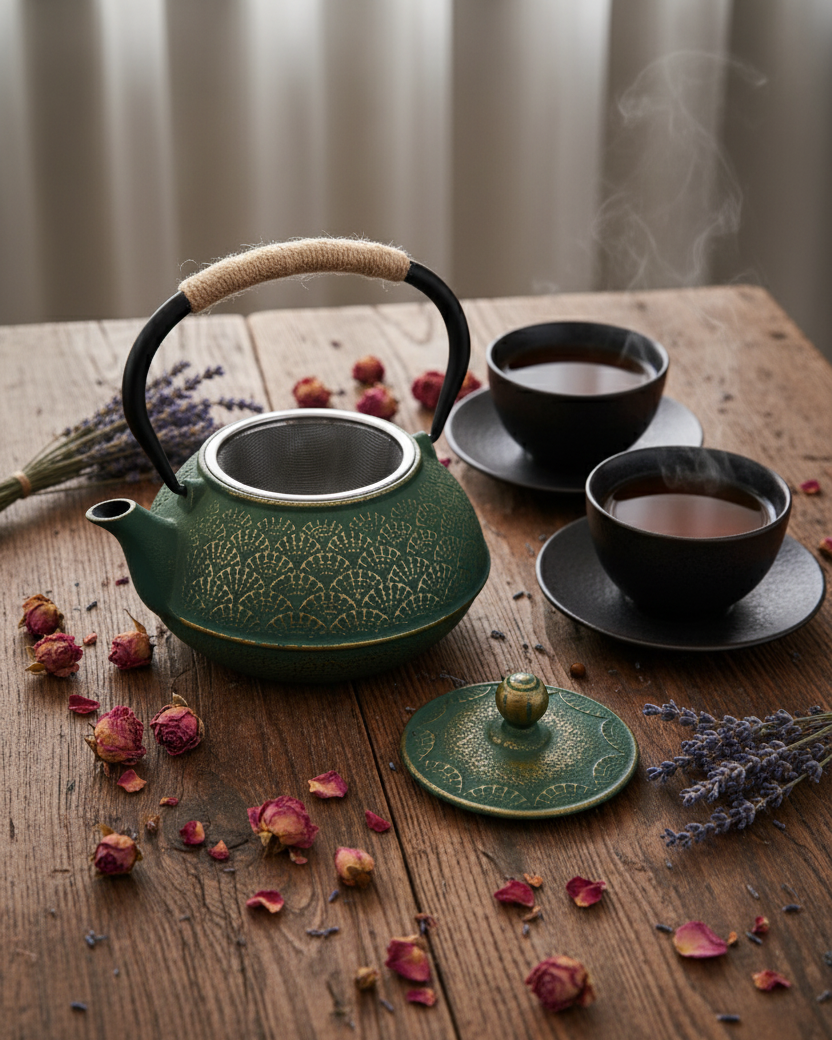 Japanese Cast Iron Teapot 