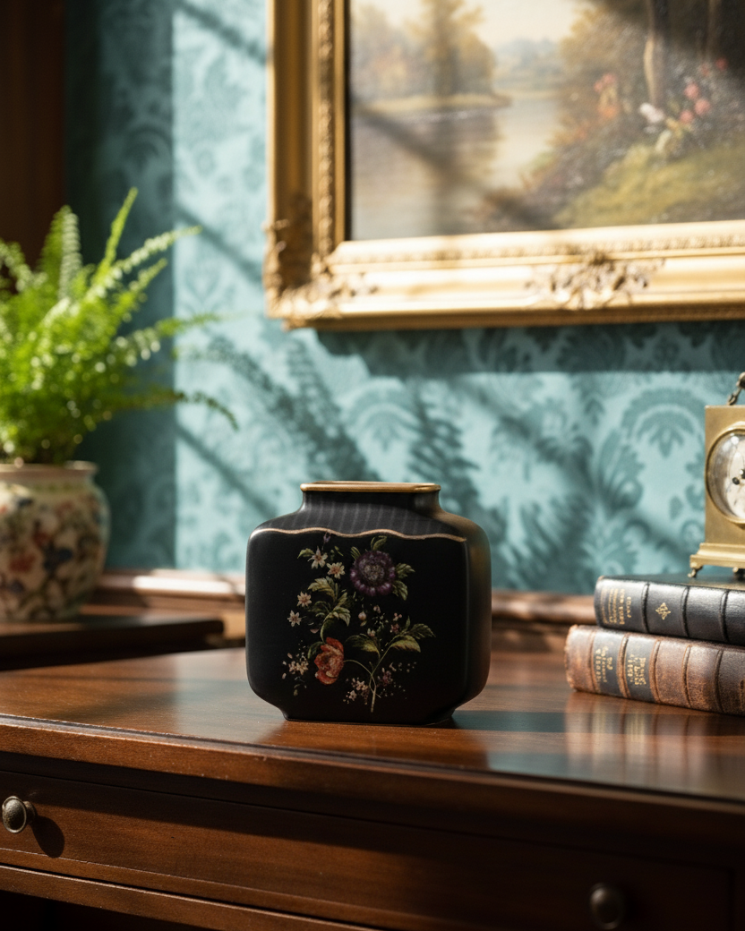 Exquisite Decorative Vase & Plate - Set of 3 