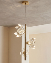 Crystal Bloom Bar Pendant Light 
