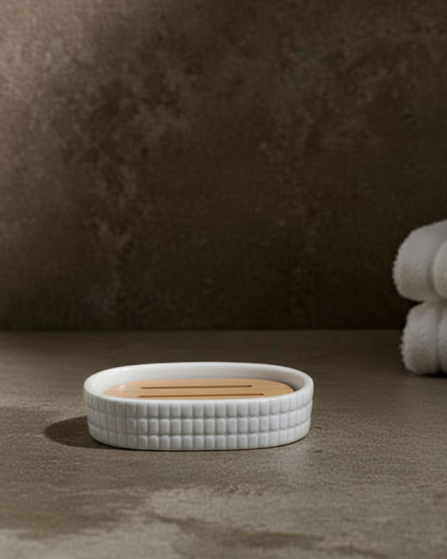 Urban Stone 3 Piece Bathroom Set - Grey 